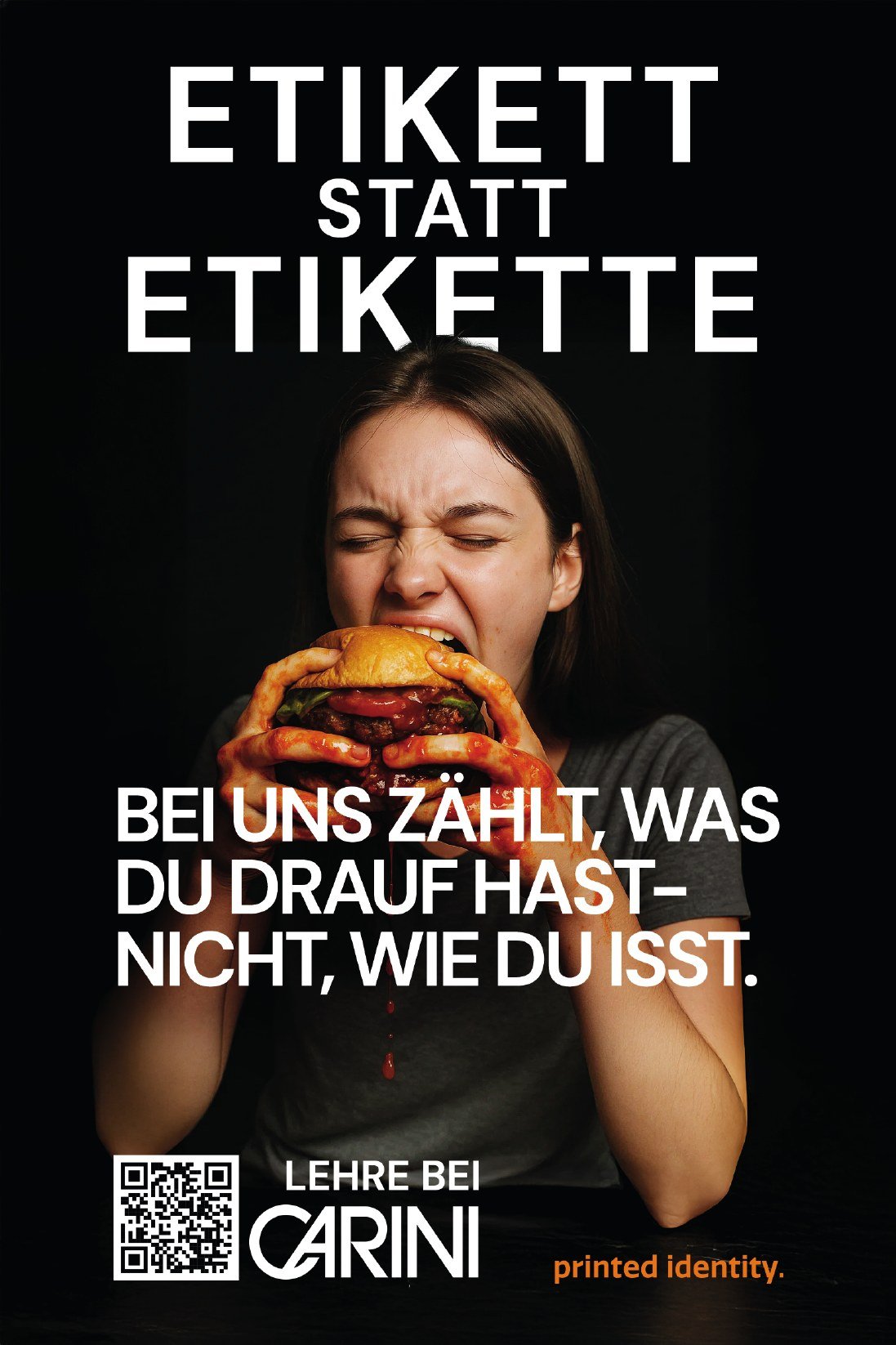 Kampagnenmockup Etikett statt Etikette